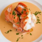 ROMANTIC LOBSTER BISQUE SHERRY centered hero view, clean and uncluttered