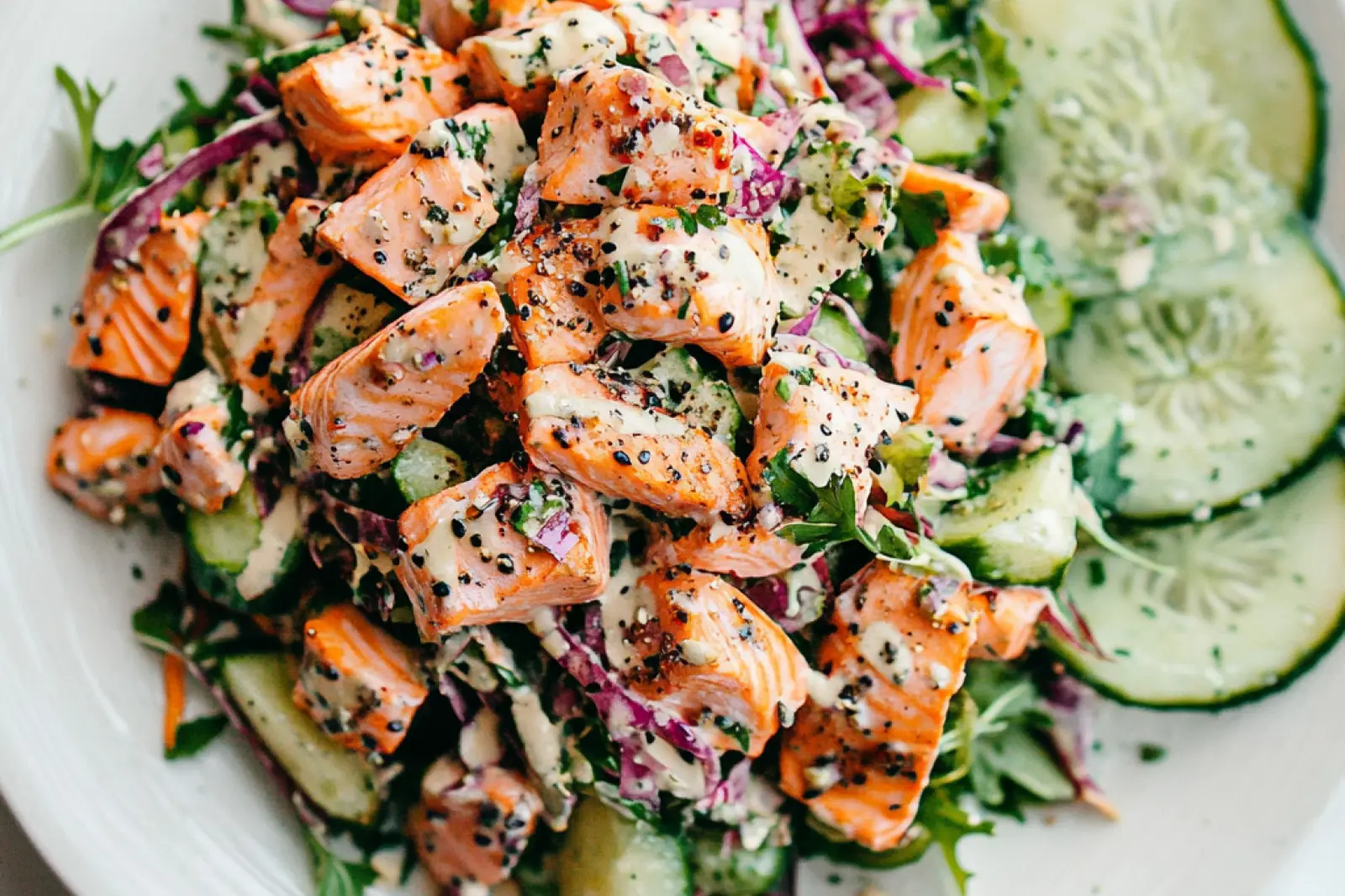 Salmon Salad Recipe Easy Fresh and Irresistibly Delicious