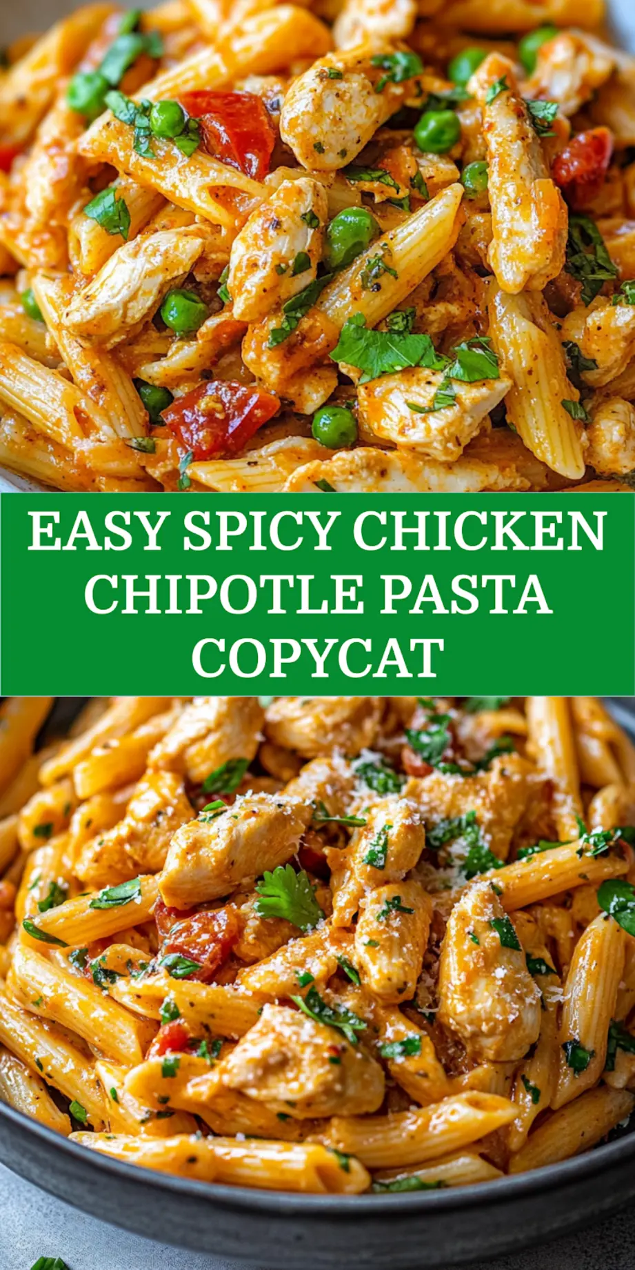 Spicy Chicken Chipotle Pasta Copycat Recipe Made Easy 7 Spicy Chicken Chipotle Pasta Copycat centered hero view, clean and uncluttered