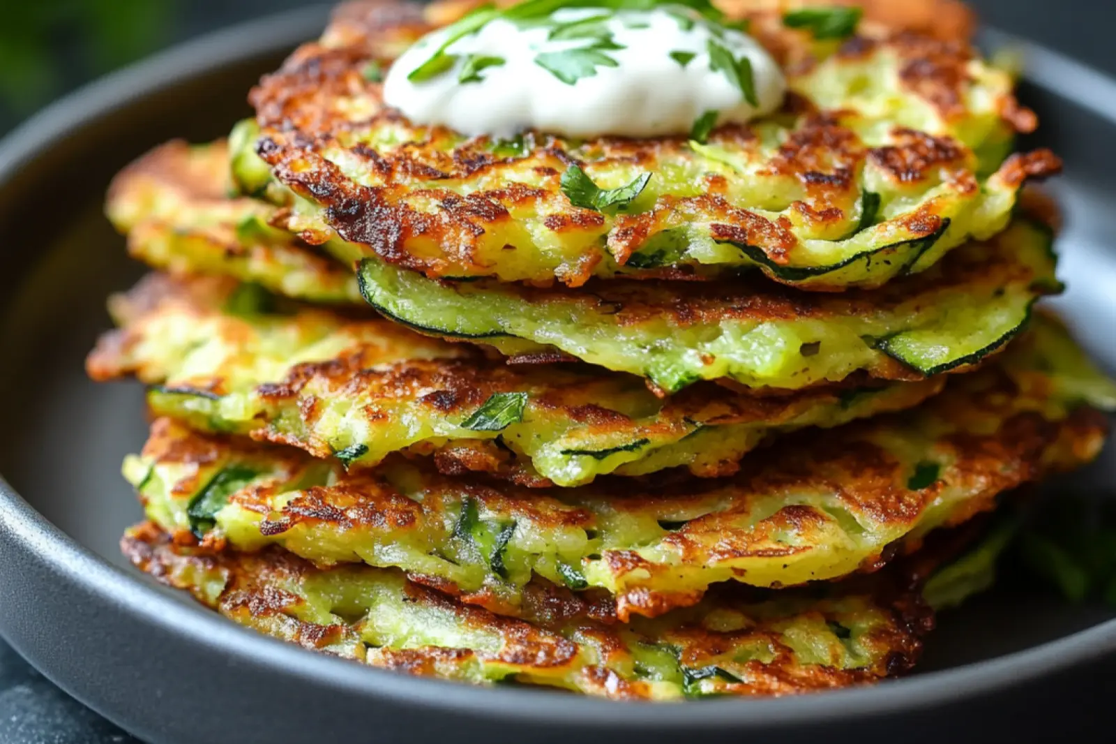 Zucchini Fritters Side Dish Recipe: Easy Crispy Perfect