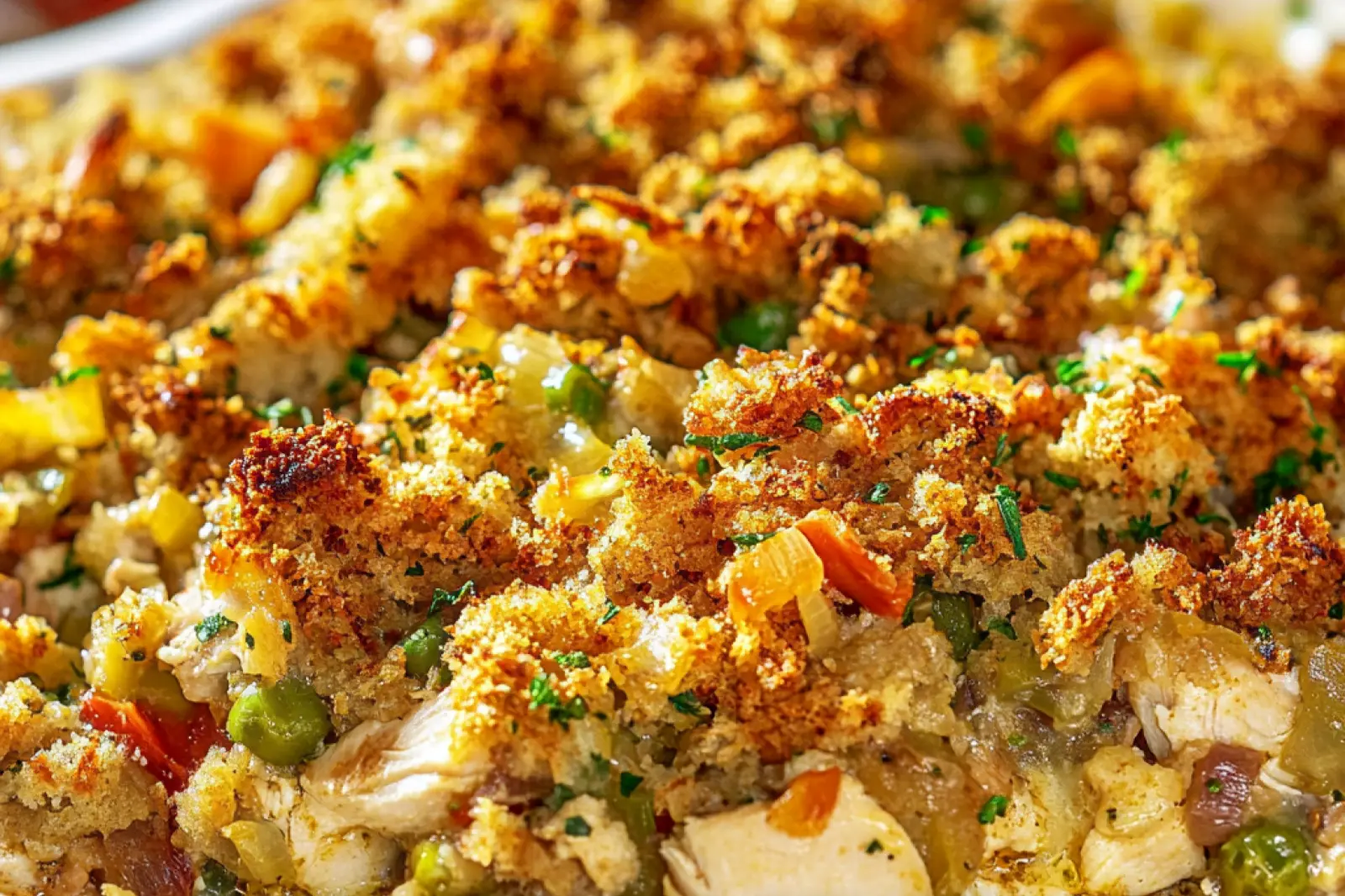 Chicken and Stuffing Casserole Easy Weeknight Dinner