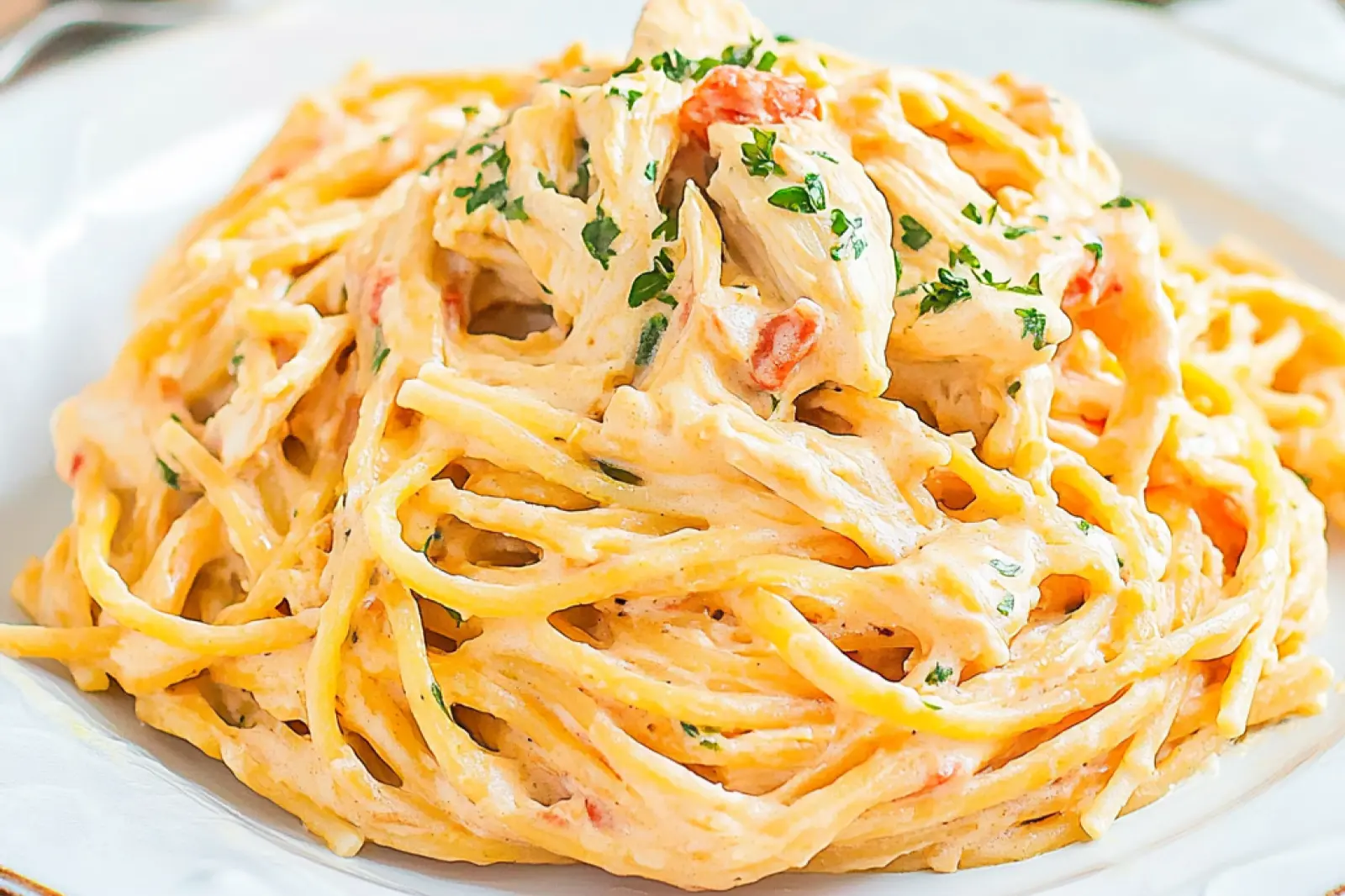 Chicken Spaghetti Recipe Easy Comforting Weeknight Dinner