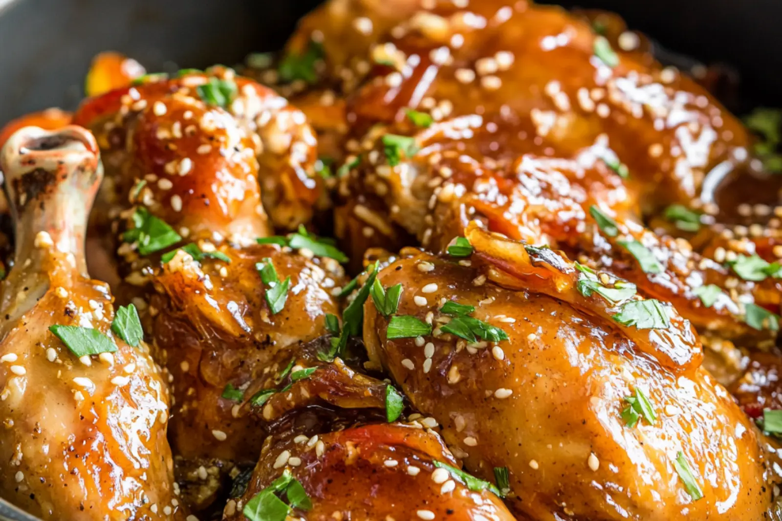 Crock Pot Honey Garlic Chicken Easy Weeknight Dinner