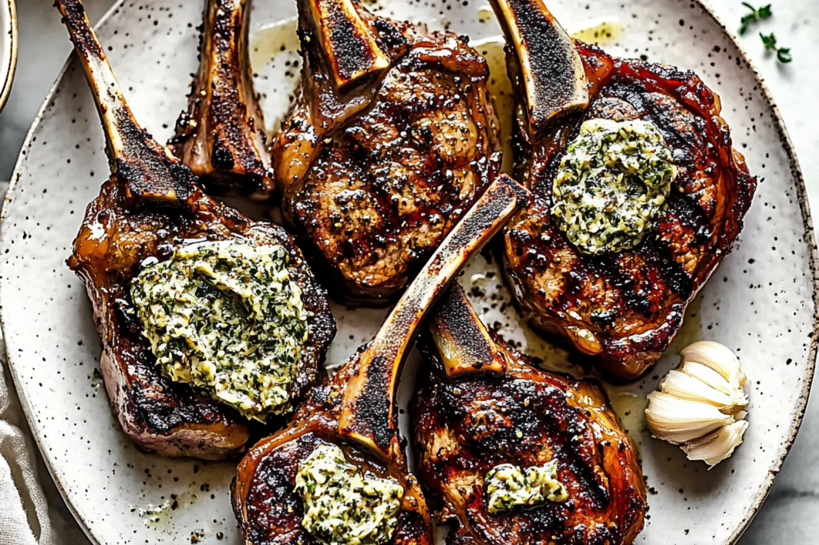 Easter Lamb Chops with Garlic Herb Butter Easy Weeknight Dinner