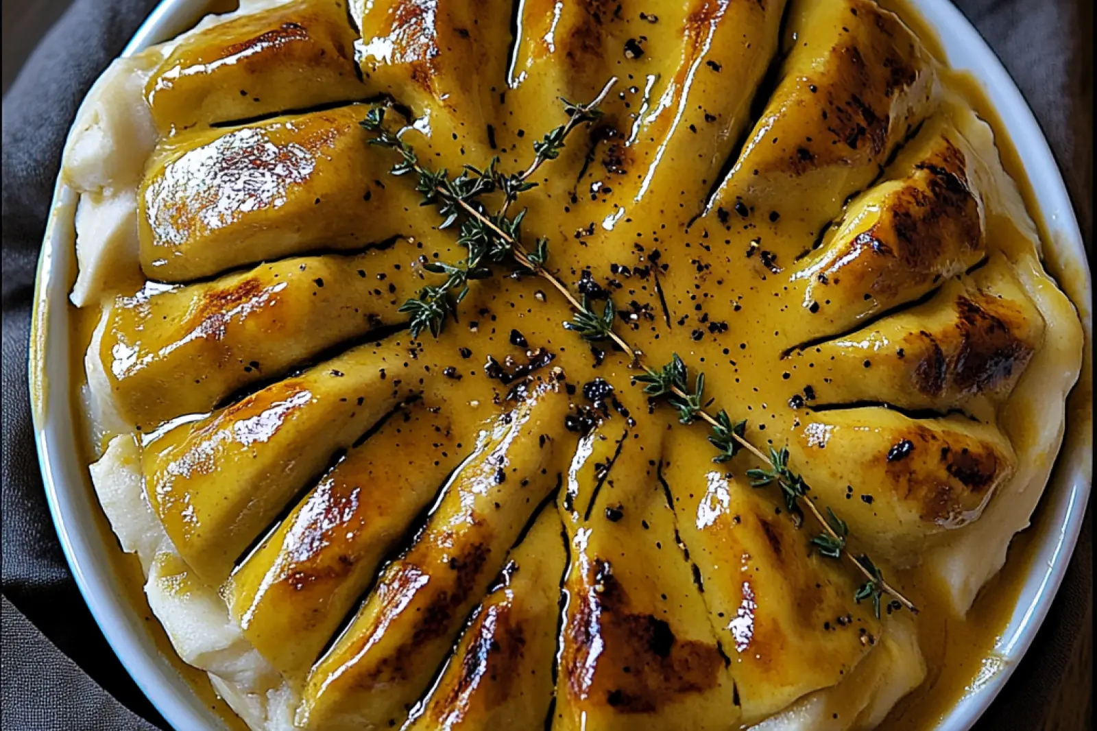 Honig Senf Haehnchen mit Reis Easy Weeknight Dinner