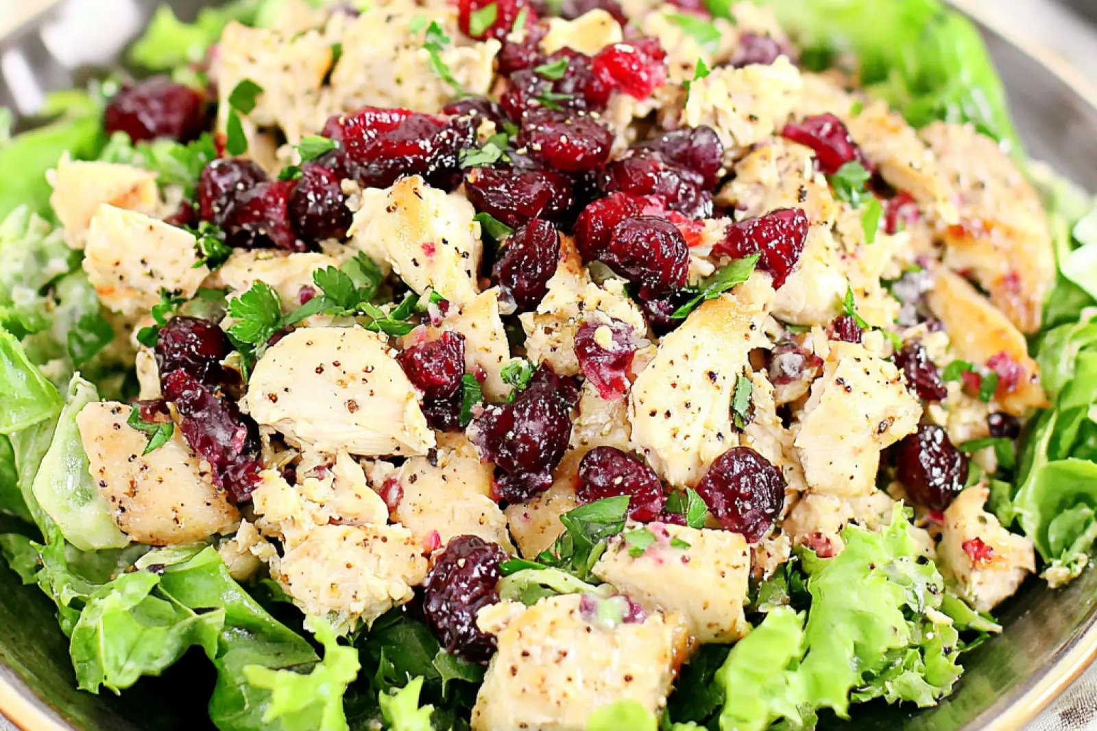 Keto Cranberry Chicken Salad Easy Weeknight Dinner