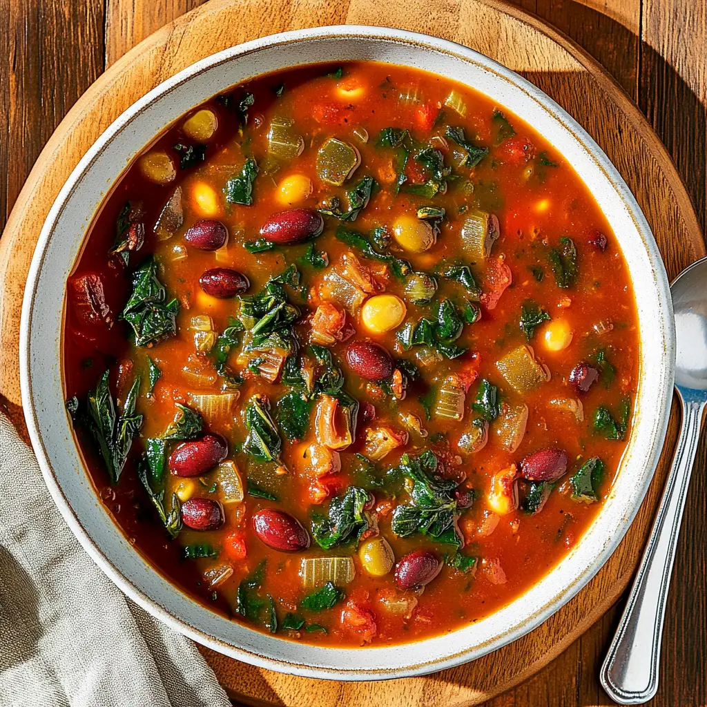 OLIVE GARDEN MINESTRONE SOUP centered hero view, clean and uncluttered