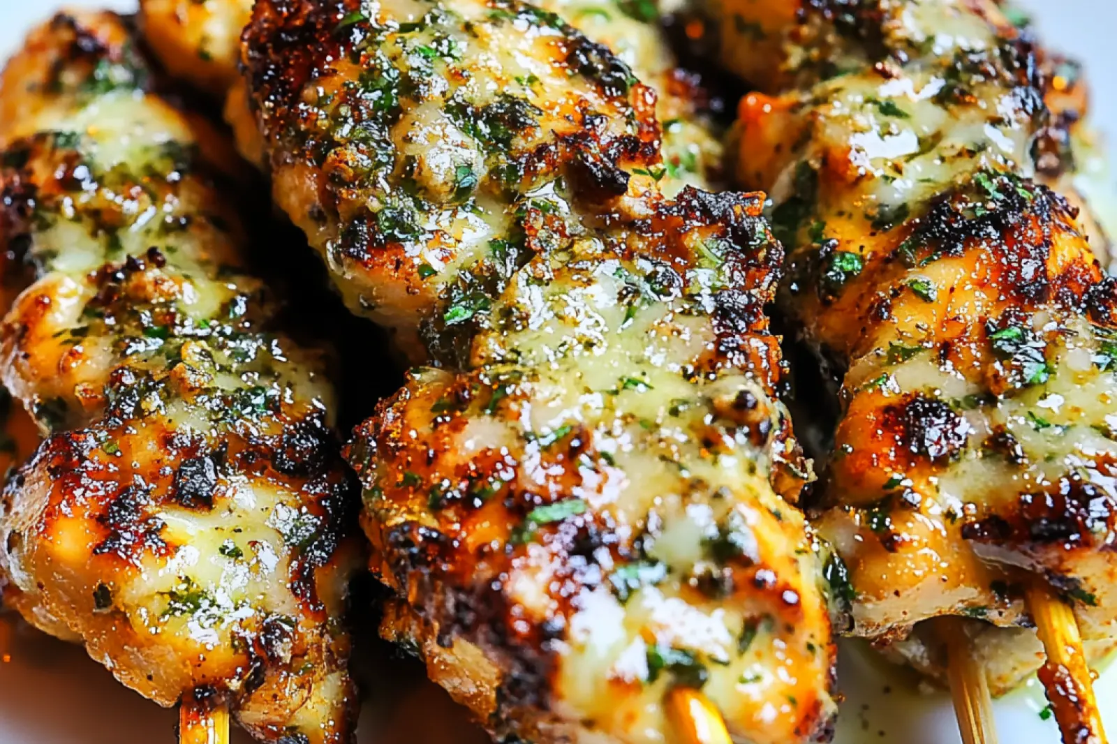 Ranch Garlic Parmesan Chicken Skewers Easy Weeknight Dinner