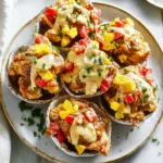 HONEY MUSTARD PRETZEL CHICKEN BOWLS centered hero view, clean and uncluttered