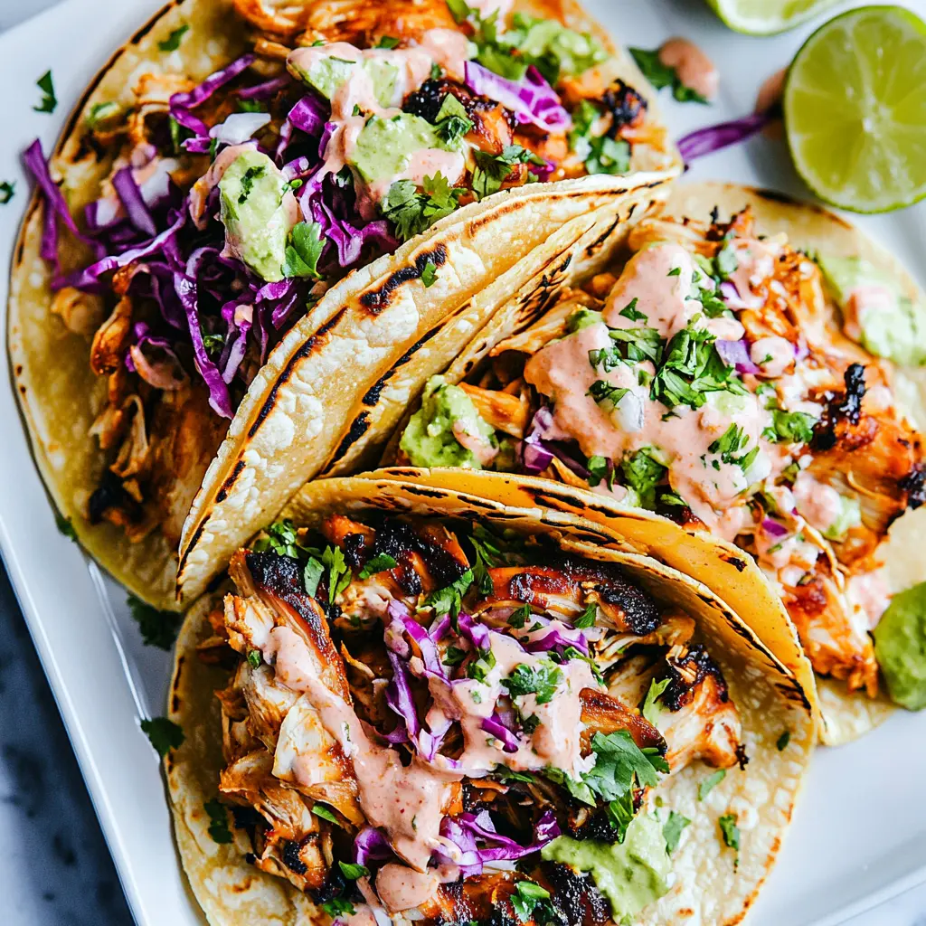 Slow Cooker Chicken Tacos