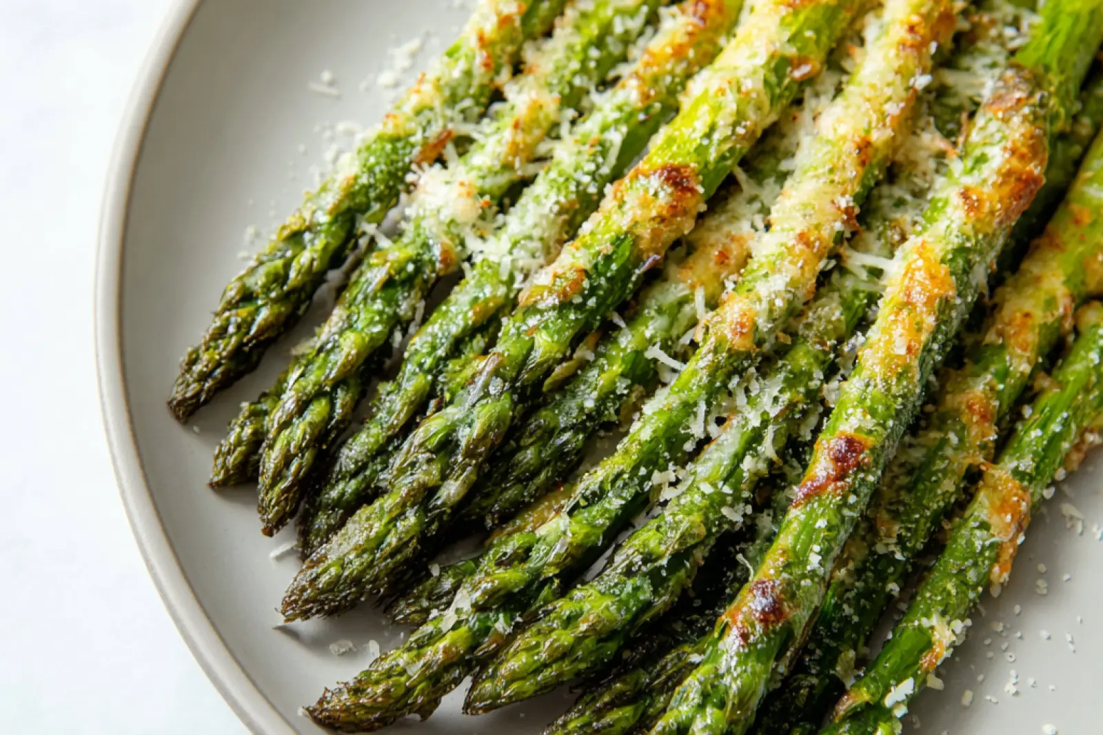 Air Fryer Asparagus Parmesan Made Crispy and Irresistible
