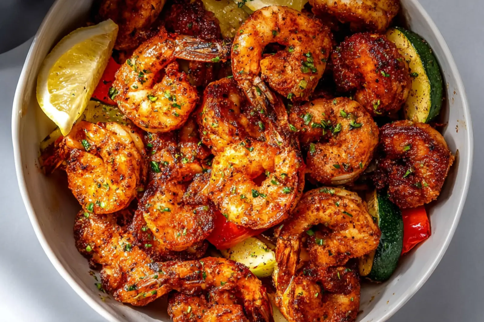 Air Fryer Cajun Chicken and Shrimp Brings Real Satisfying Flavor to Your Table