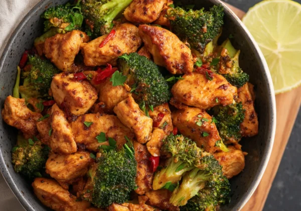 Air Fryer Chicken Broccoli Chili Garlic Irresistible Real Flavor Your Family Will Love