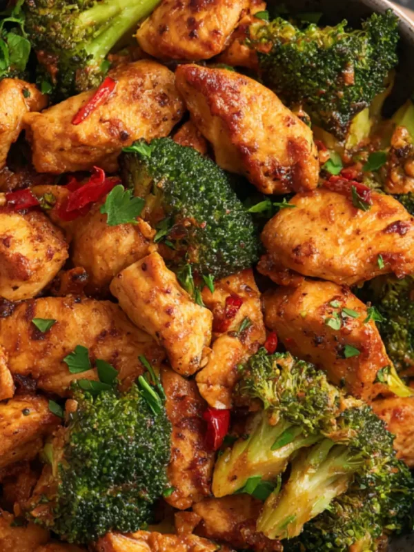 Air Fryer Chicken Broccoli Chili Garlic Irresistible Real Flavor Your Family Will Love