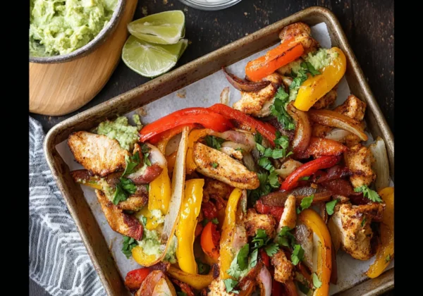 Air Fryer Chicken Fajitas Sheet Pan Style Vibrant and Satisfying Real Weeknight Recipe