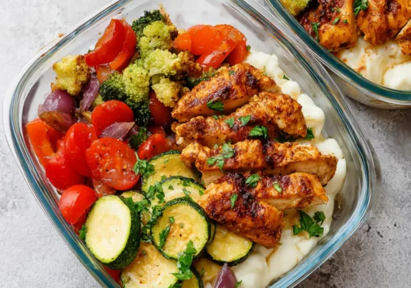 Air Fryer Chicken Meal Prep Bowls 30 Minute Satisfying Real Way to Make Your Week Better