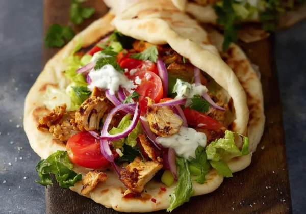 Air Fryer Chicken Shawarma Wrap So Satisfying You Will Want It Every Night