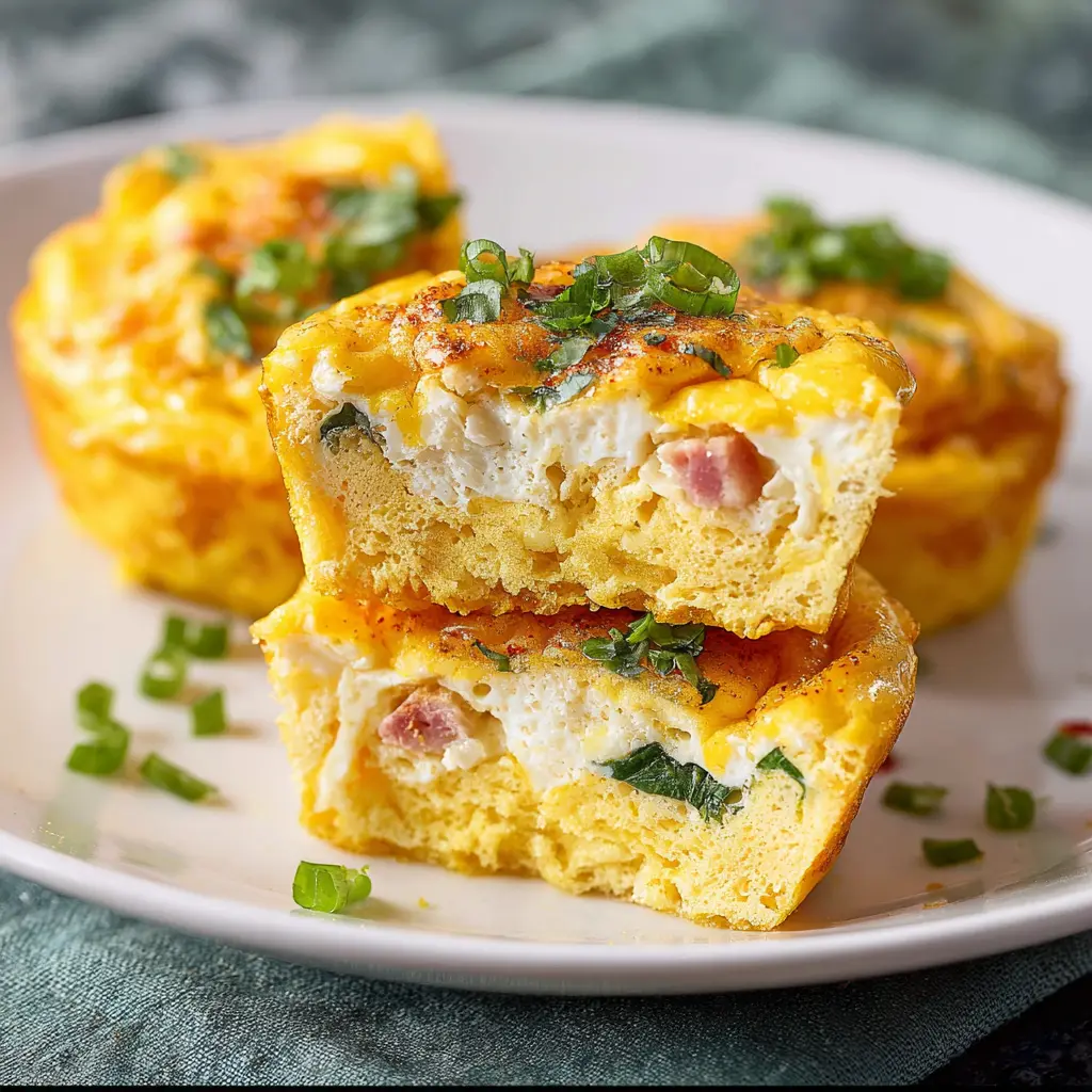 Air Fryer Egg Bites High Protein recipe, served and ready to eat