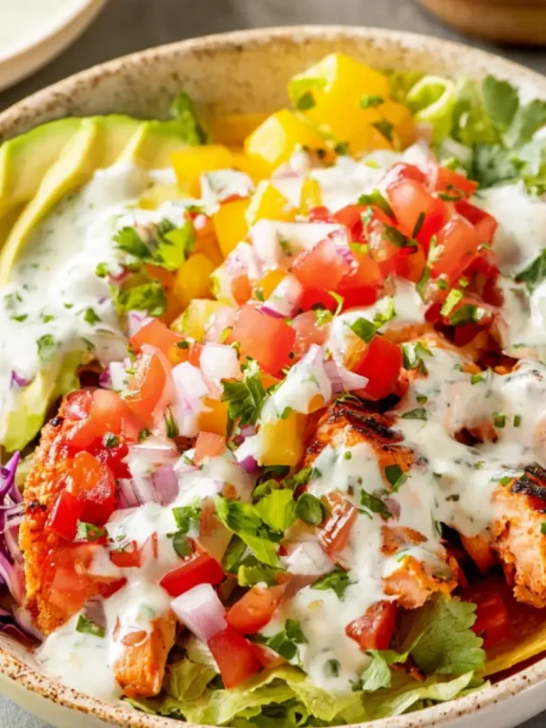 Air Fryer Salmon Taco Bowl Vibrant and Fresh New Way to Make Dinner