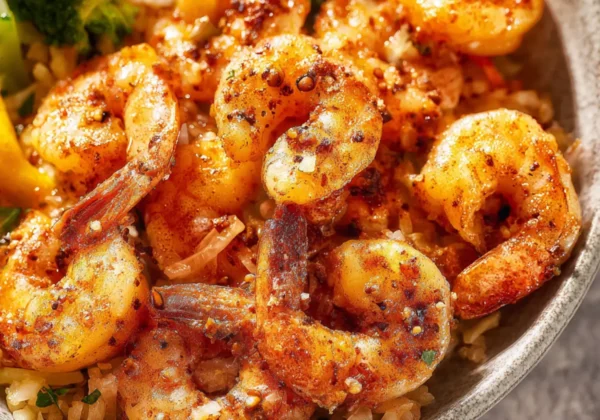 Air Fryer Shrimp Bowl High Protein Satisfying New Way to Make Dinner Real