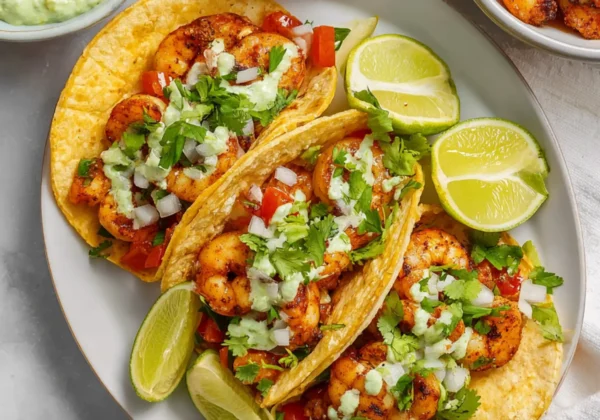 Air Fryer Shrimp Tacos Cilantro Lime Vibrant and Fresh Recipe You Will Love