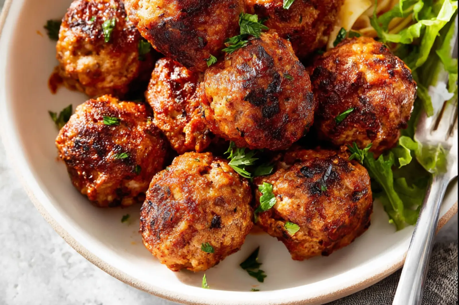 Air Fryer Turkey Meatballs High Protein Satisfying Real Dinner Made Better