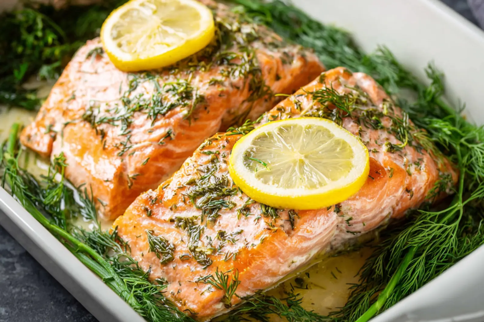 High Protein Baked Salmon Lemon Dill Your Satisfying Fresh Dinner