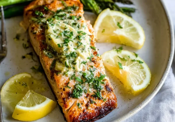 Air Fryer Salmon Garlic Butter Crispy and Irresistible Way to Make Your Best Dinner