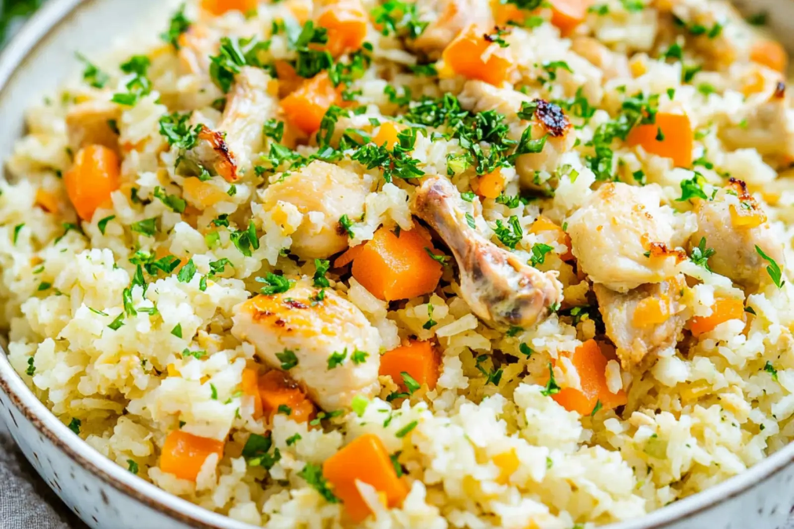 Instant Pot Chicken and Rice Cozy One Pot Dinner