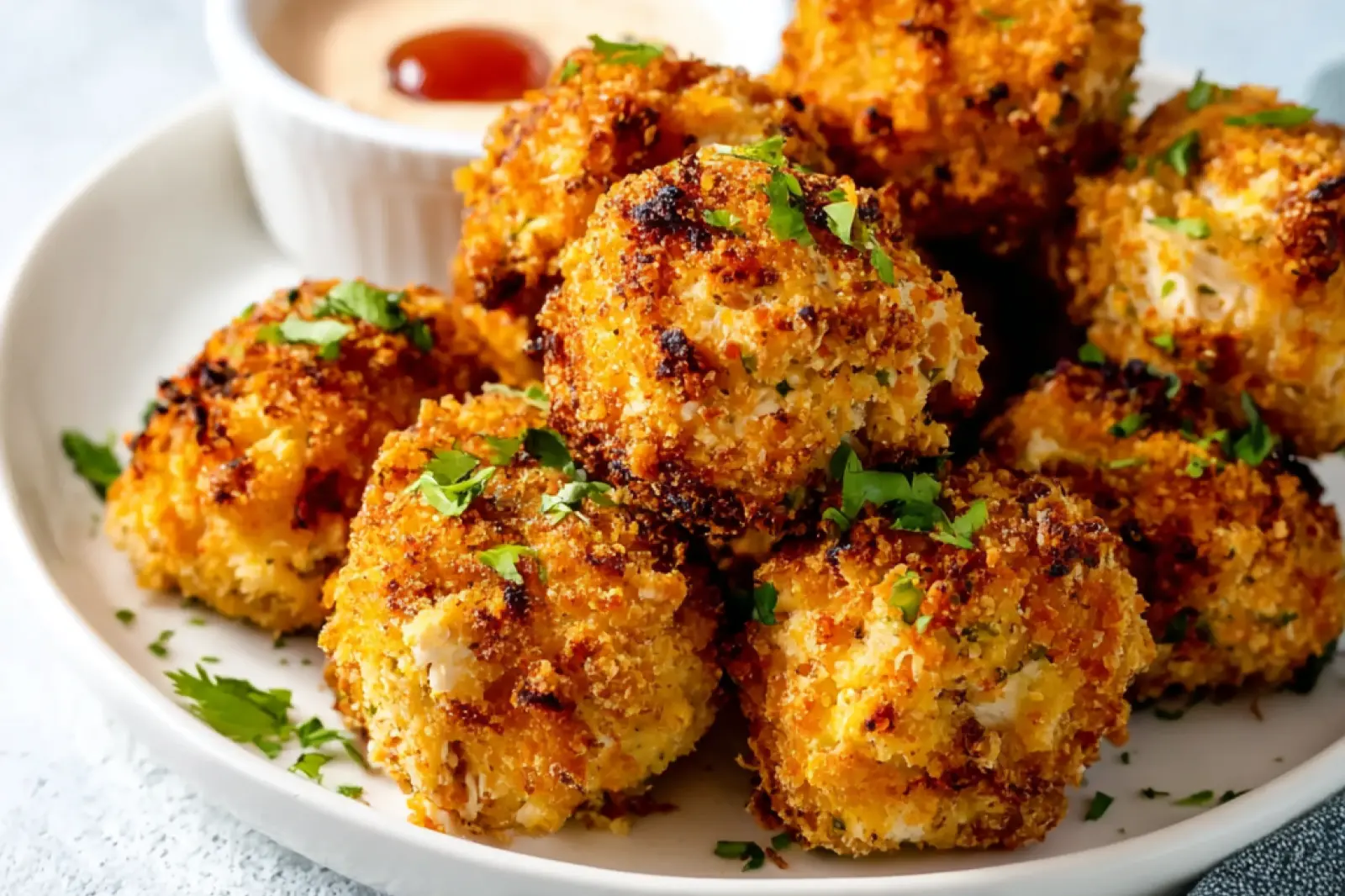 Leftover Chicken Air Fryer Croquettes Recipe Made Crispy Perfect