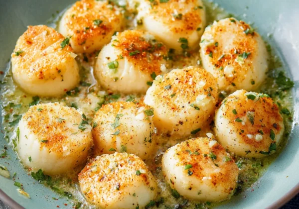Air Fryer Scallops Garlic Butter Irresistible Easy New Way to Love Seafood