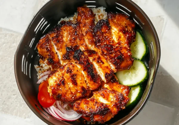 Air Fryer Chicken Bowl Teriyaki Meal Prep Is the Satisfying New Way to Make Real Dinners