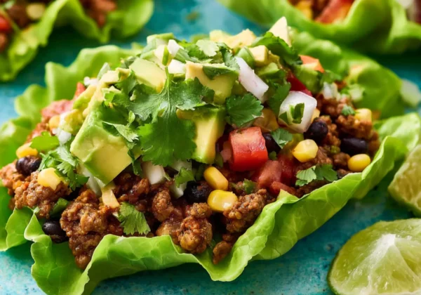 Ground Beef Taco Lettuce Cups Satisfying Real Flavor Your Family Will Love