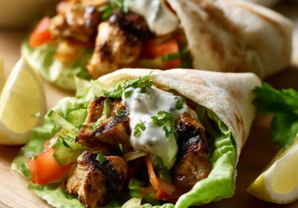 Gyro Chicken Lettuce Cups Vibrant Fresh Way to Make Real Dinner