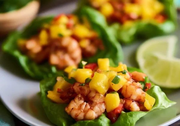 Mango Shrimp Lettuce Cups Vibrant Fresh Way to Make Your New Favorite