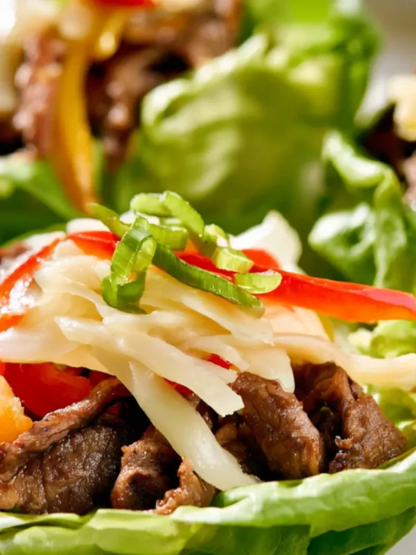 Philly Cheesesteak Lettuce Cups Satisfy Your Real Craving the Best Way