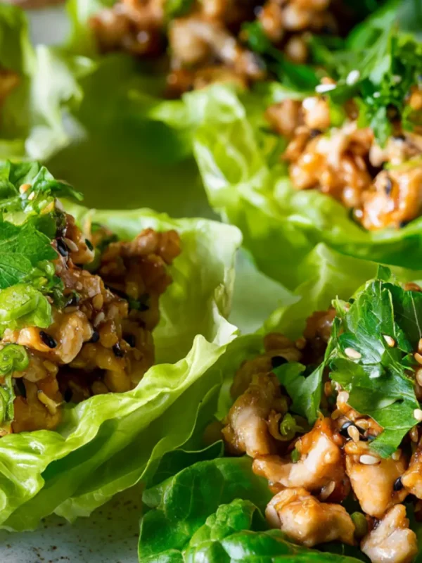 Sesame Chicken Lettuce Cups Vibrant and Satisfying Real Weeknight Favorite