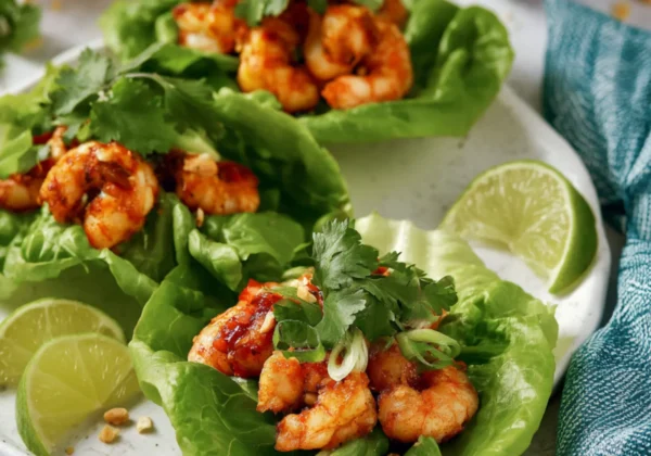 Spicy Shrimp Lettuce Cups That Make Your New Favorite Fresh Dinner