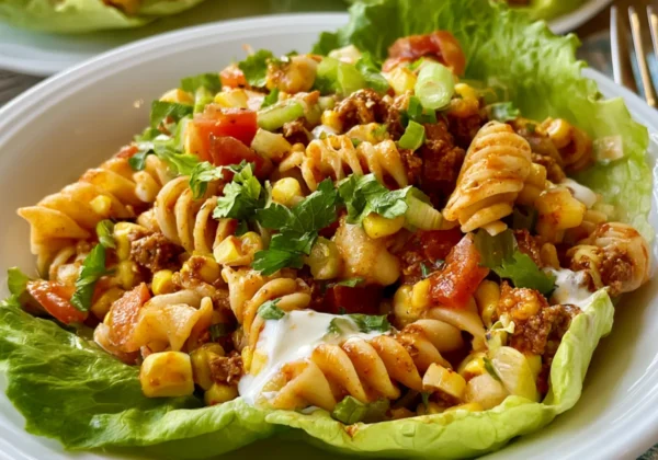 Taco Pasta Salad Lettuce Cups Vibrant New Way to Make Your Best Lunch