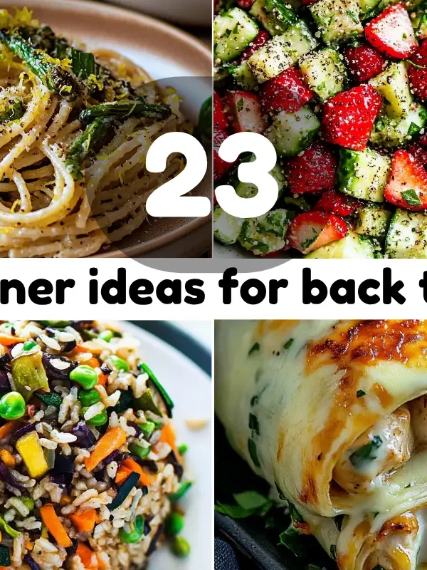 22 Easy Weeknight Dinner Ideas For Back To School