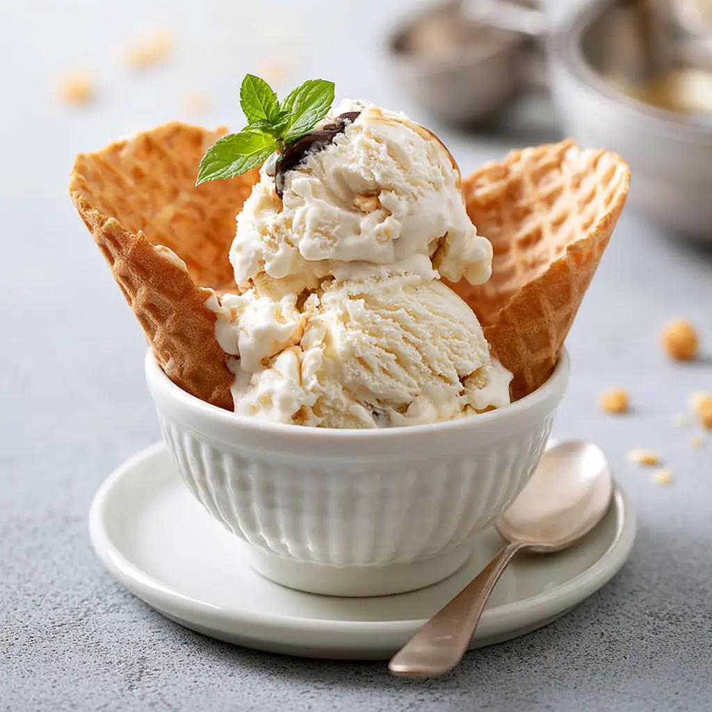 3 Ingredient Ice Cream Surprisingly Simple Way to Make Real Creamy Bliss 5 3 Ingredient Ice Cream recipe, served and ready to eat, easy homemade dish