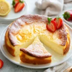 3 Ingredient Yogurt Cake recipe served and ready to eat easy homemade dish