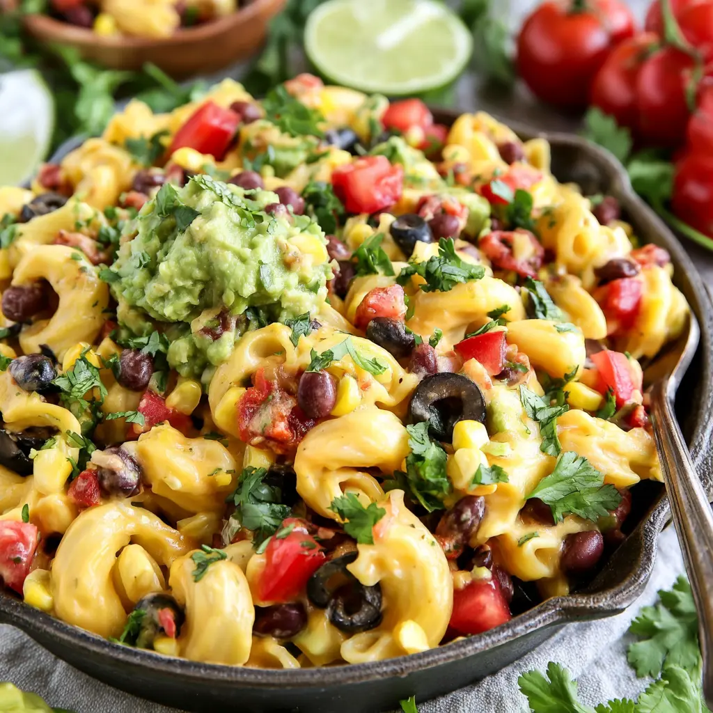 Nacho Pasta Bake Cozy Cheesy Dinner Your Family Will Love 5 Cheesy nacho pasta bake served in a dish, ready to eat