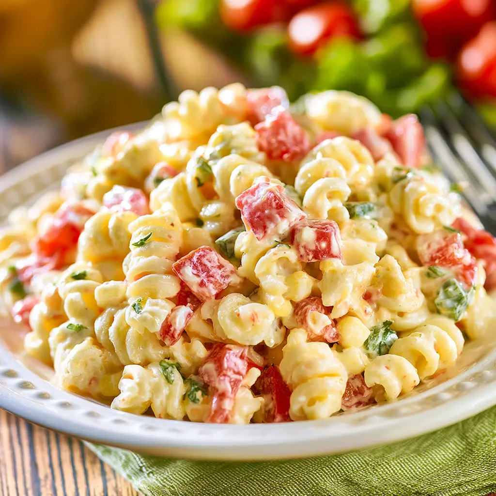 Pepper Jack Pasta Salad This Vibrant Recipe Your New Favorite 5 Pepper Jack Pasta Salad served in a large bowl, ready to eat