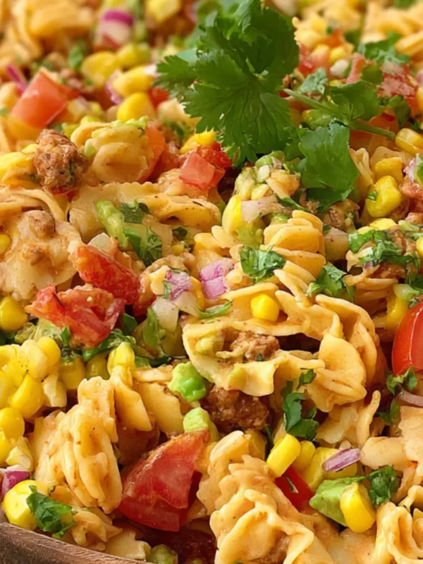Taco Pasta Salad Satisfying Real Flavors Your Family Will Love