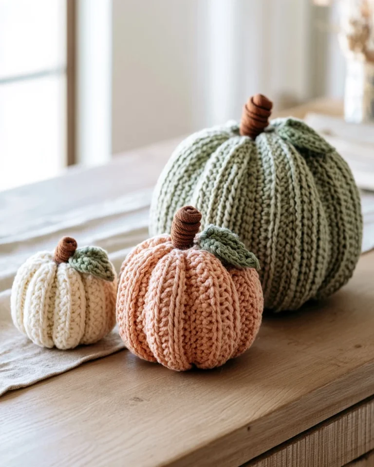 Easy Crochet Pumpkin Pattern (3 Sizes) — free crochet pattern